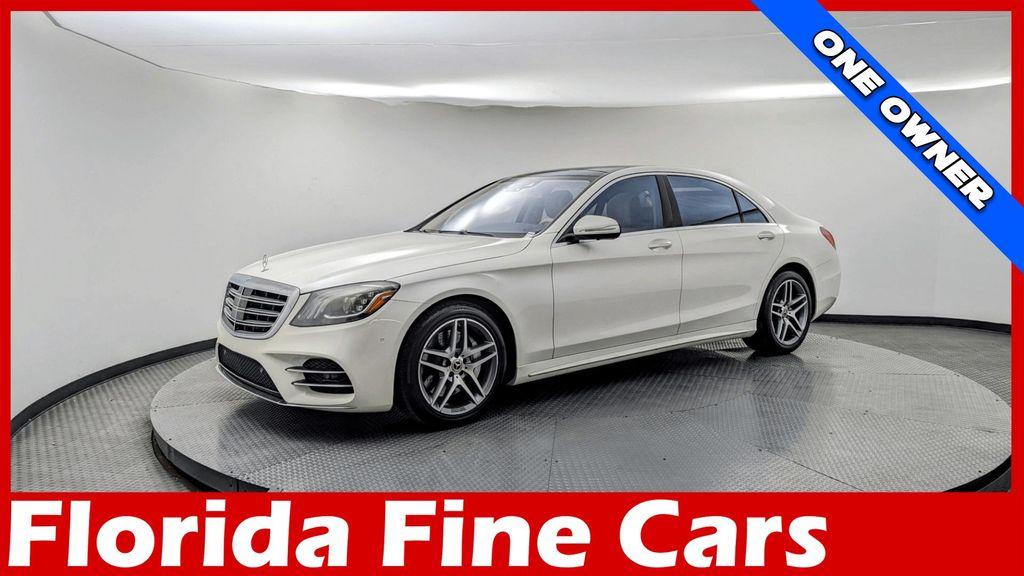 used 2018 Mercedes-Benz S-Class car, priced at $35,499
