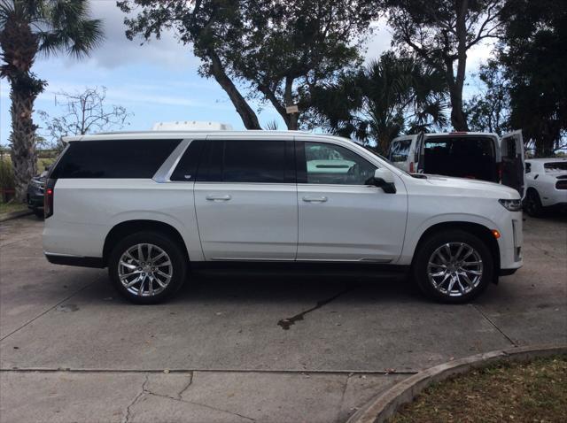 used 2021 Cadillac Escalade ESV car, priced at $57,999