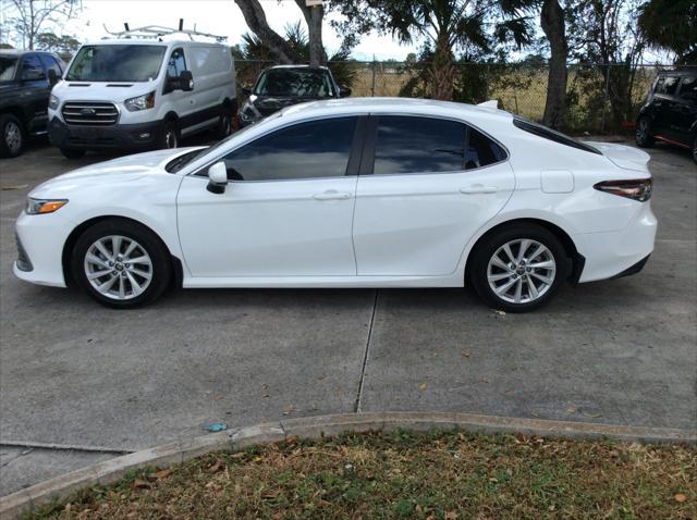 used 2022 Toyota Camry car, priced at $18,399