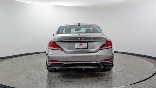 used 2021 Genesis G70 car, priced at $22,899