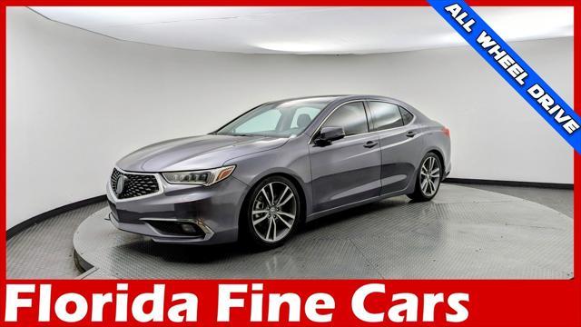 used 2019 Acura TLX car, priced at $17,999