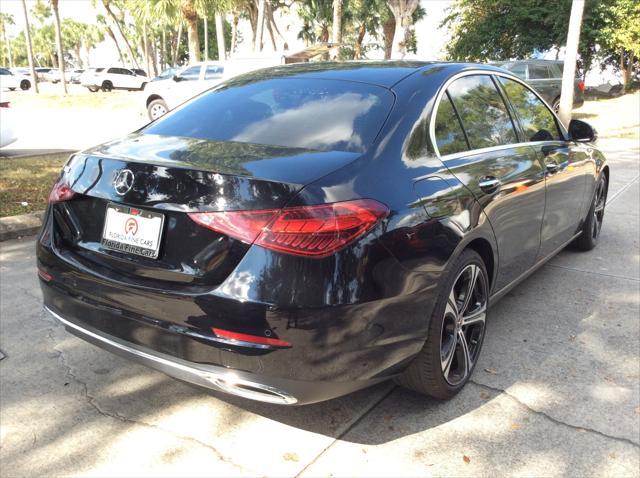 used 2023 Mercedes-Benz C-Class car, priced at $34,997