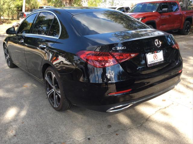 used 2023 Mercedes-Benz C-Class car, priced at $34,997