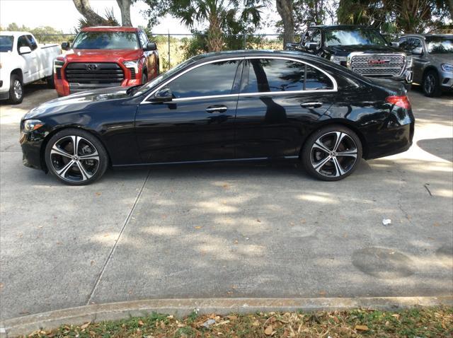 used 2023 Mercedes-Benz C-Class car, priced at $34,997