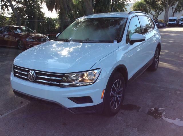 used 2021 Volkswagen Tiguan car, priced at $17,399