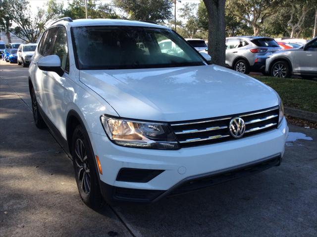 used 2021 Volkswagen Tiguan car, priced at $17,399