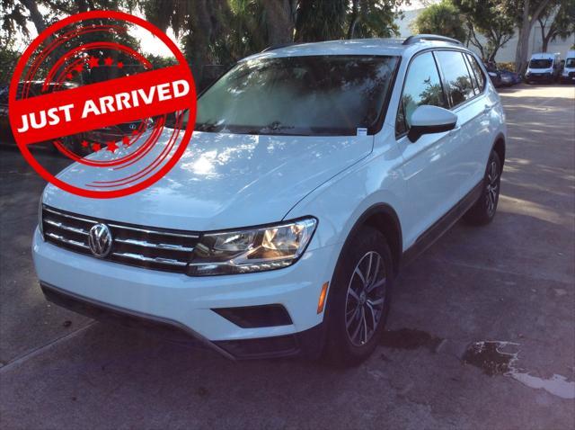 used 2021 Volkswagen Tiguan car, priced at $17,399