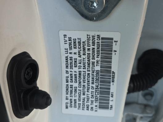 used 2020 Honda Civic car, priced at $17,999