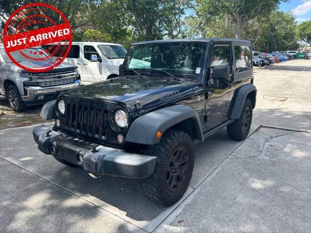 used 2017 Jeep Wrangler car, priced at $14,199