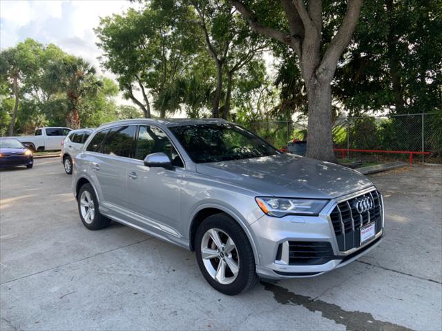 used 2022 Audi Q7 car, priced at $31,499