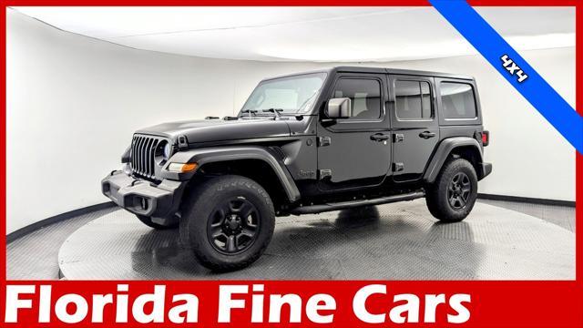 used 2020 Jeep Wrangler Unlimited car, priced at $26,999