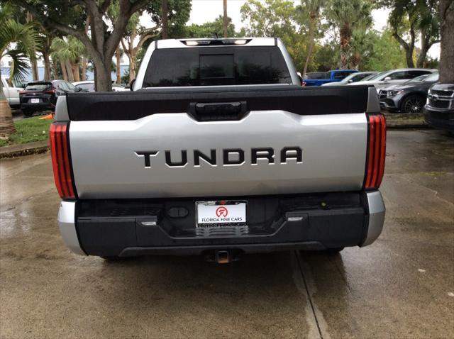 used 2022 Toyota Tundra car, priced at $29,399