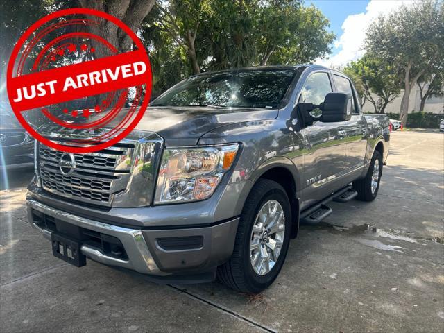 used 2022 Nissan Titan car, priced at $25,498