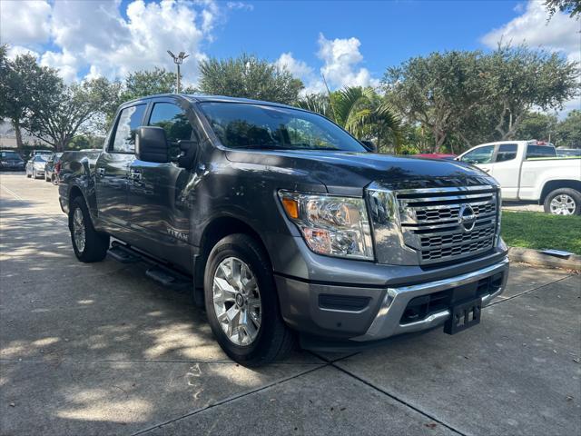 used 2022 Nissan Titan car, priced at $25,498