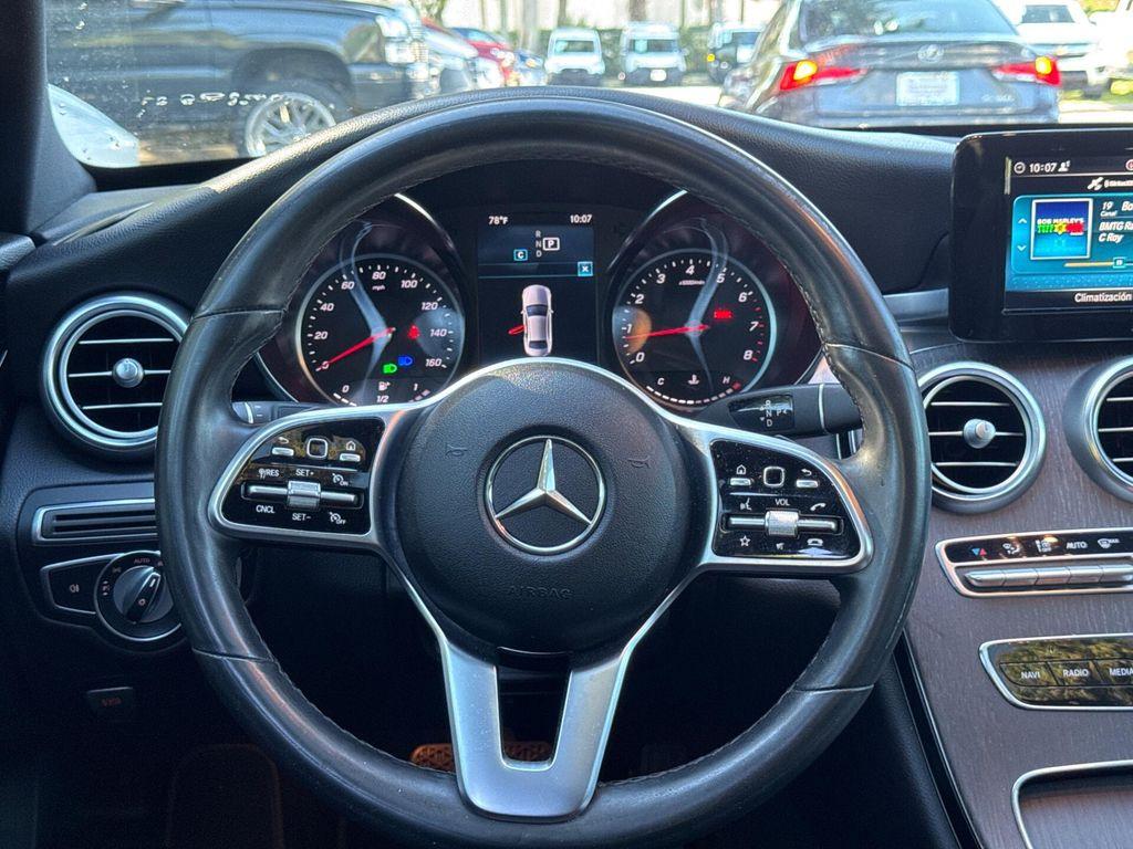 used 2019 Mercedes-Benz C-Class car, priced at $17,999