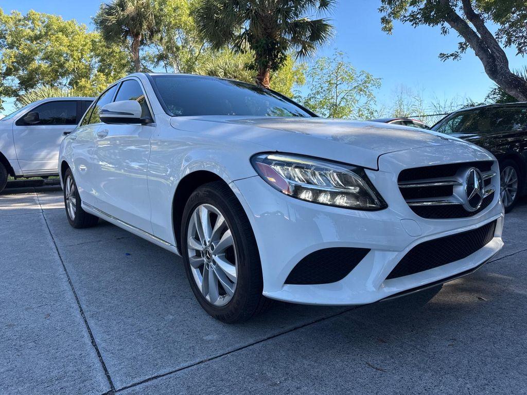 used 2019 Mercedes-Benz C-Class car, priced at $17,999