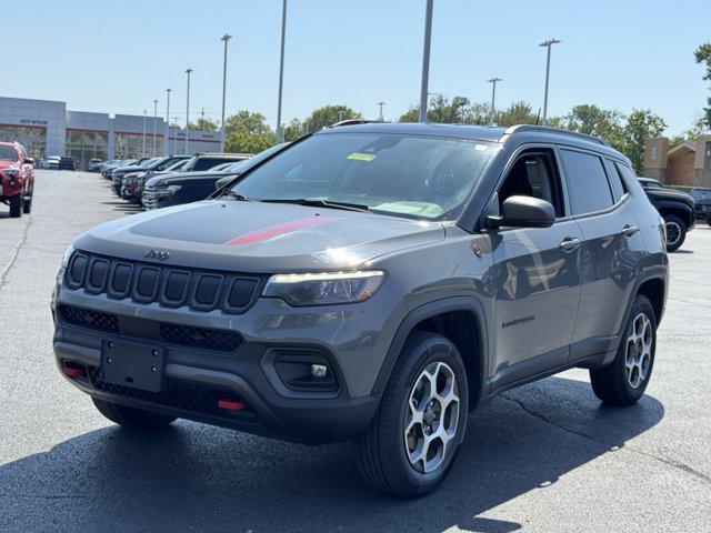used 2022 Jeep Compass car, priced at $21,658