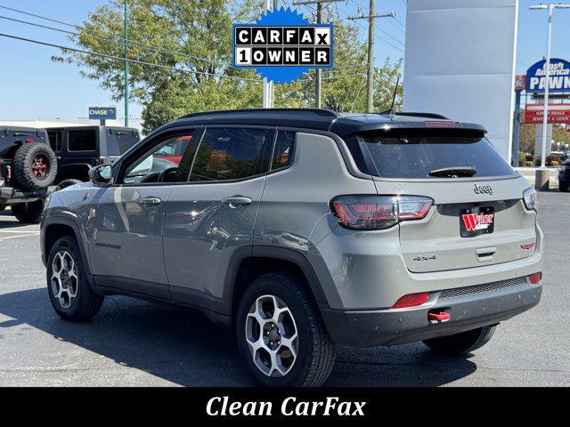 used 2022 Jeep Compass car, priced at $21,658