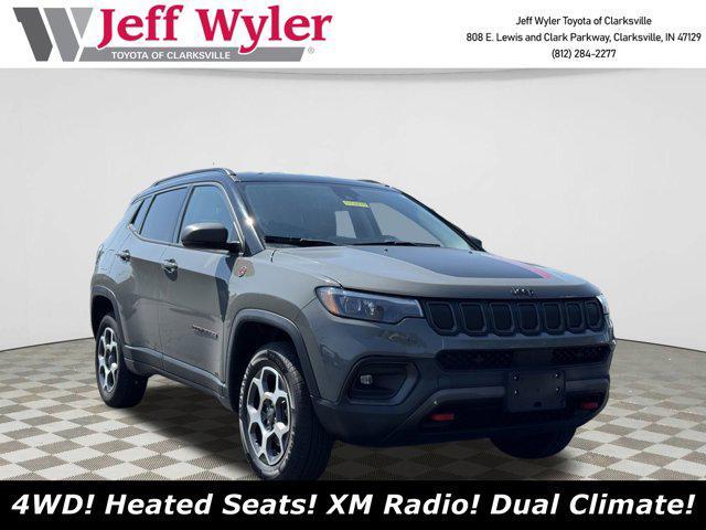 used 2022 Jeep Compass car, priced at $21,658