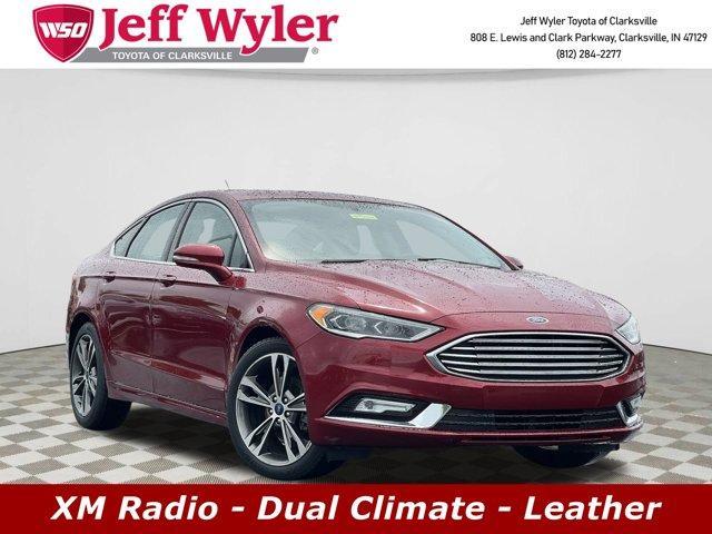 used 2017 Ford Fusion car, priced at $16,048