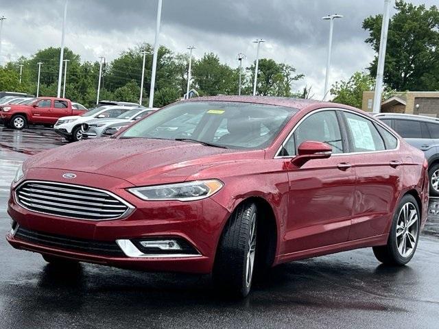 used 2017 Ford Fusion car, priced at $14,696