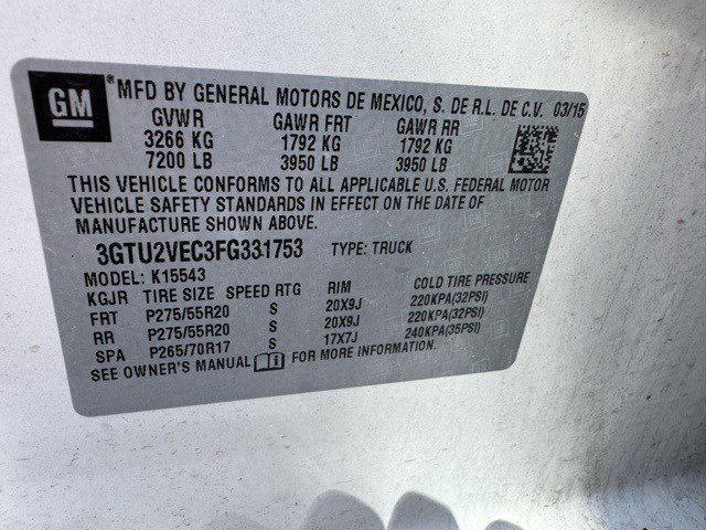 used 2015 GMC Sierra 1500 car, priced at $24,595