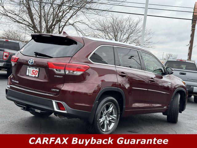 used 2017 Toyota Highlander Hybrid car, priced at $26,450