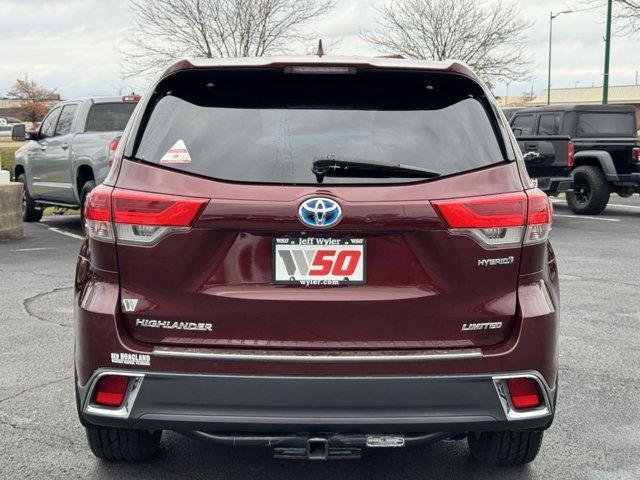 used 2017 Toyota Highlander Hybrid car, priced at $26,450