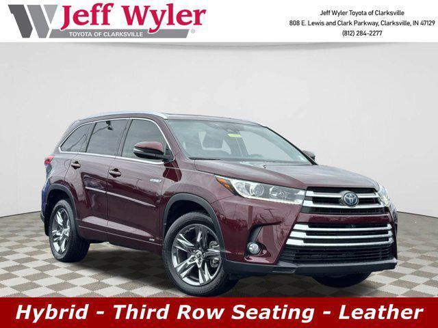 used 2017 Toyota Highlander Hybrid car, priced at $25,721