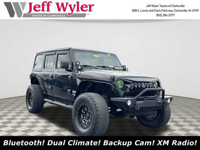 used 2018 Jeep Wrangler Unlimited car, priced at $19,605