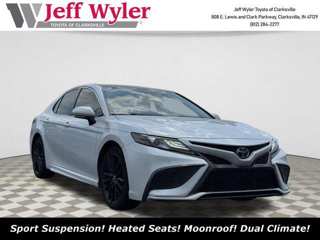used 2021 Toyota Camry car, priced at $27,533