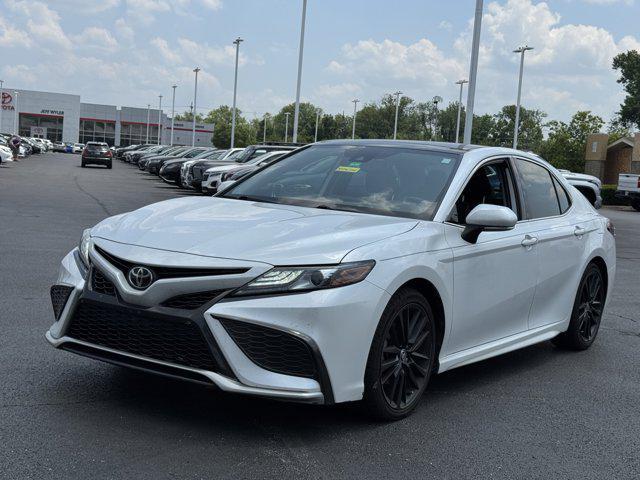 used 2021 Toyota Camry car, priced at $28,297