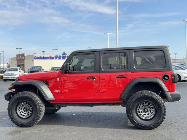 used 2020 Jeep Wrangler Unlimited car, priced at $22,512