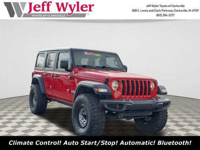 used 2020 Jeep Wrangler Unlimited car, priced at $22,512