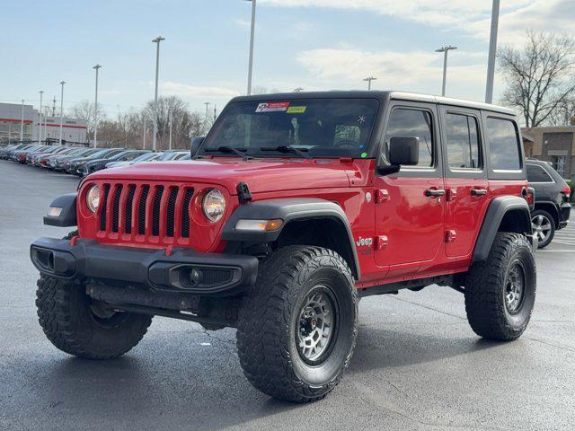 used 2020 Jeep Wrangler Unlimited car, priced at $22,512