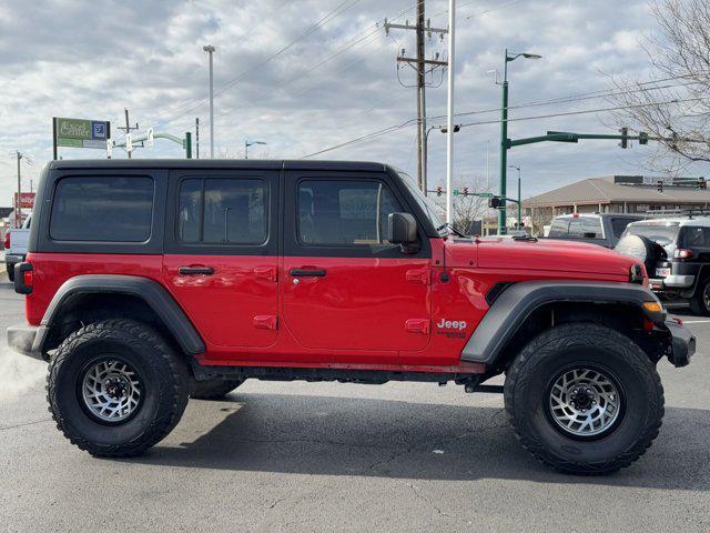 used 2020 Jeep Wrangler Unlimited car, priced at $22,512