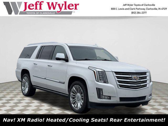 used 2018 Cadillac Escalade ESV car, priced at $27,929