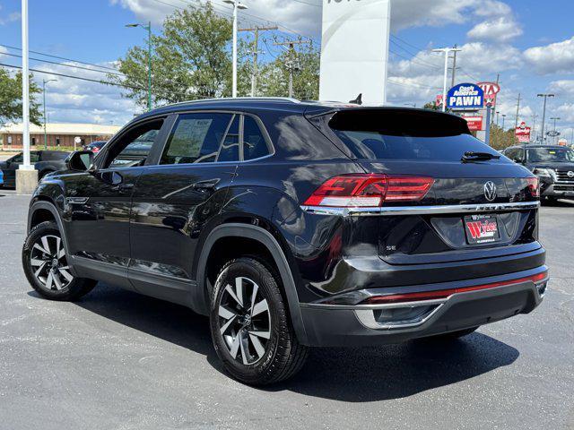 used 2022 Volkswagen Atlas Cross Sport car, priced at $18,874