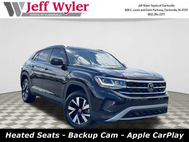 used 2022 Volkswagen Atlas Cross Sport car, priced at $18,874