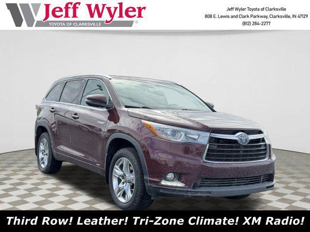 used 2016 Toyota Highlander Hybrid car, priced at $20,993