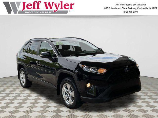 used 2020 Toyota RAV4 Hybrid car, priced at $25,714