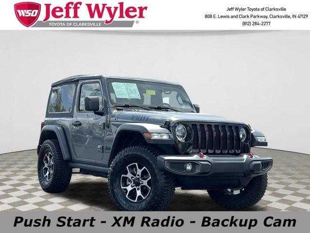 used 2021 Jeep Wrangler car, priced at $29,697