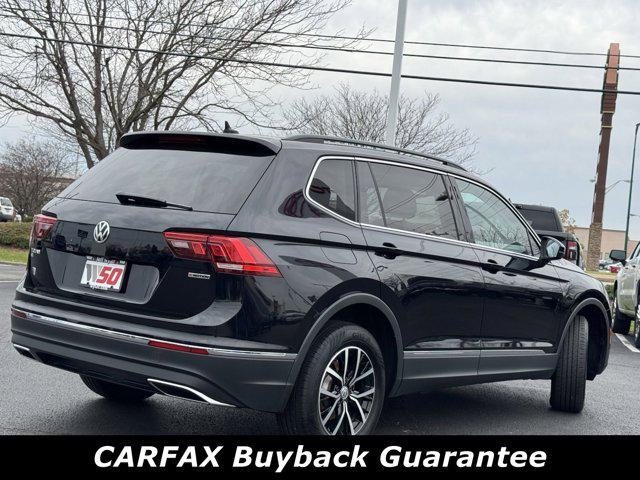 used 2021 Volkswagen Tiguan car, priced at $21,496