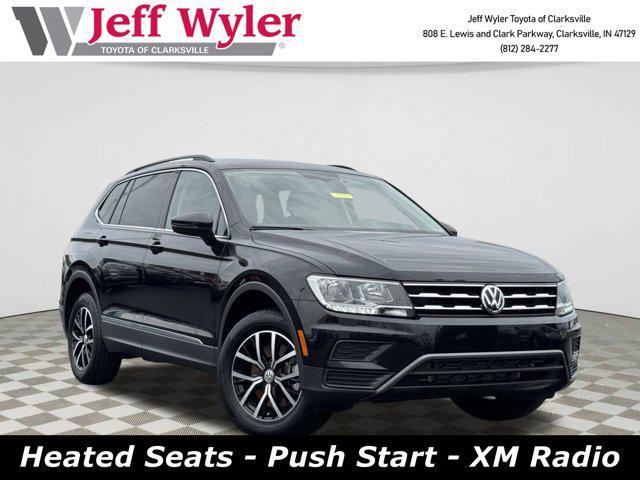 used 2021 Volkswagen Tiguan car, priced at $18,895