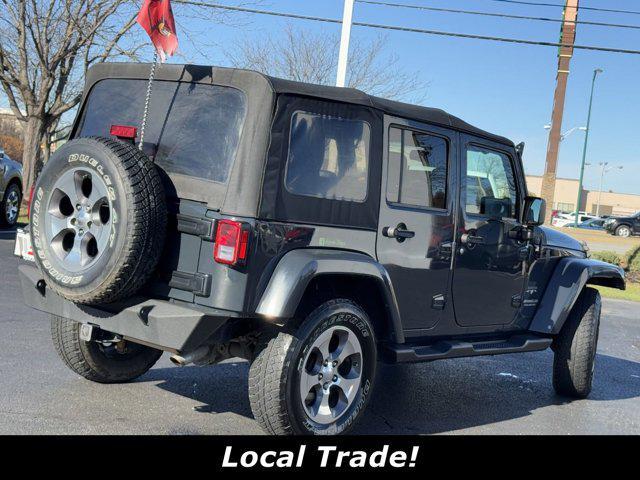 used 2017 Jeep Wrangler Unlimited car, priced at $21,706