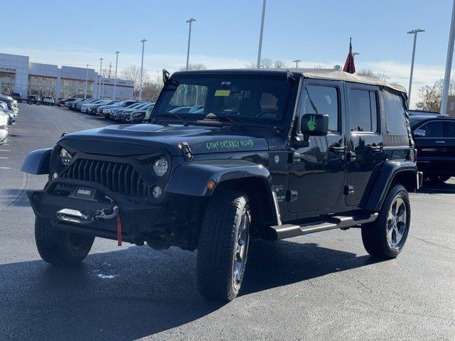 used 2017 Jeep Wrangler Unlimited car, priced at $21,706