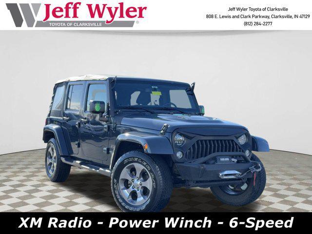 used 2017 Jeep Wrangler Unlimited car, priced at $22,397