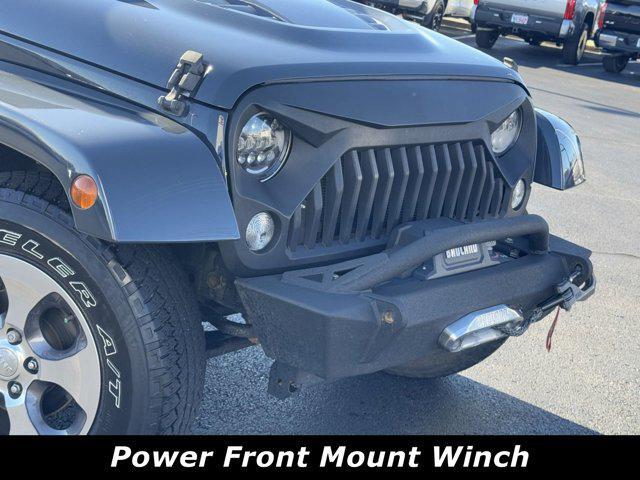 used 2017 Jeep Wrangler Unlimited car, priced at $21,706