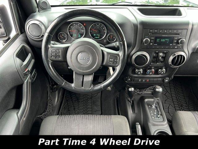 used 2012 Jeep Wrangler Unlimited car, priced at $13,392