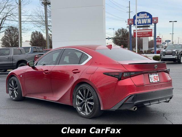 used 2023 Lexus IS 350 car, priced at $44,101